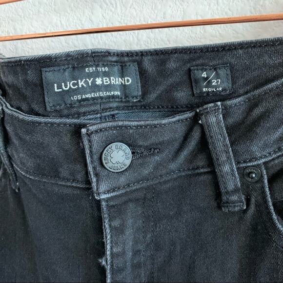 Lucky Brand Lolita Boot Black Pants 4 / 27 - Picture 5 of 14